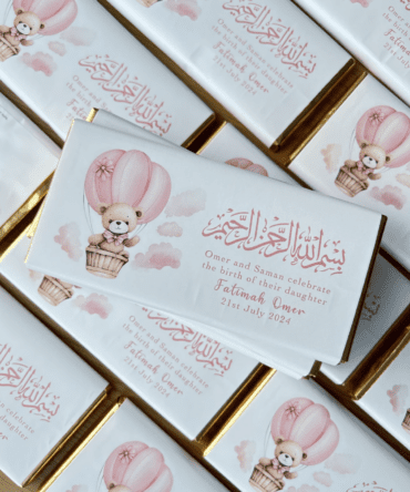 Its a girl/boy Personalised Chocolate Bar